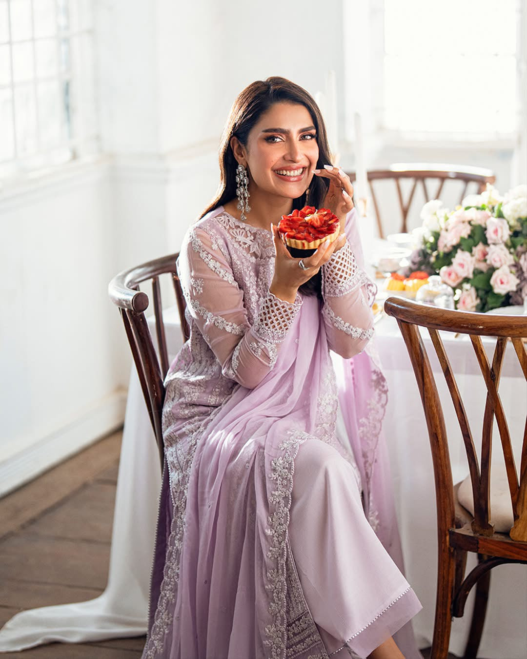AZURE UNSTITCHED CHIFFON WEDDING AND PARTY WEAR COLLECTION
