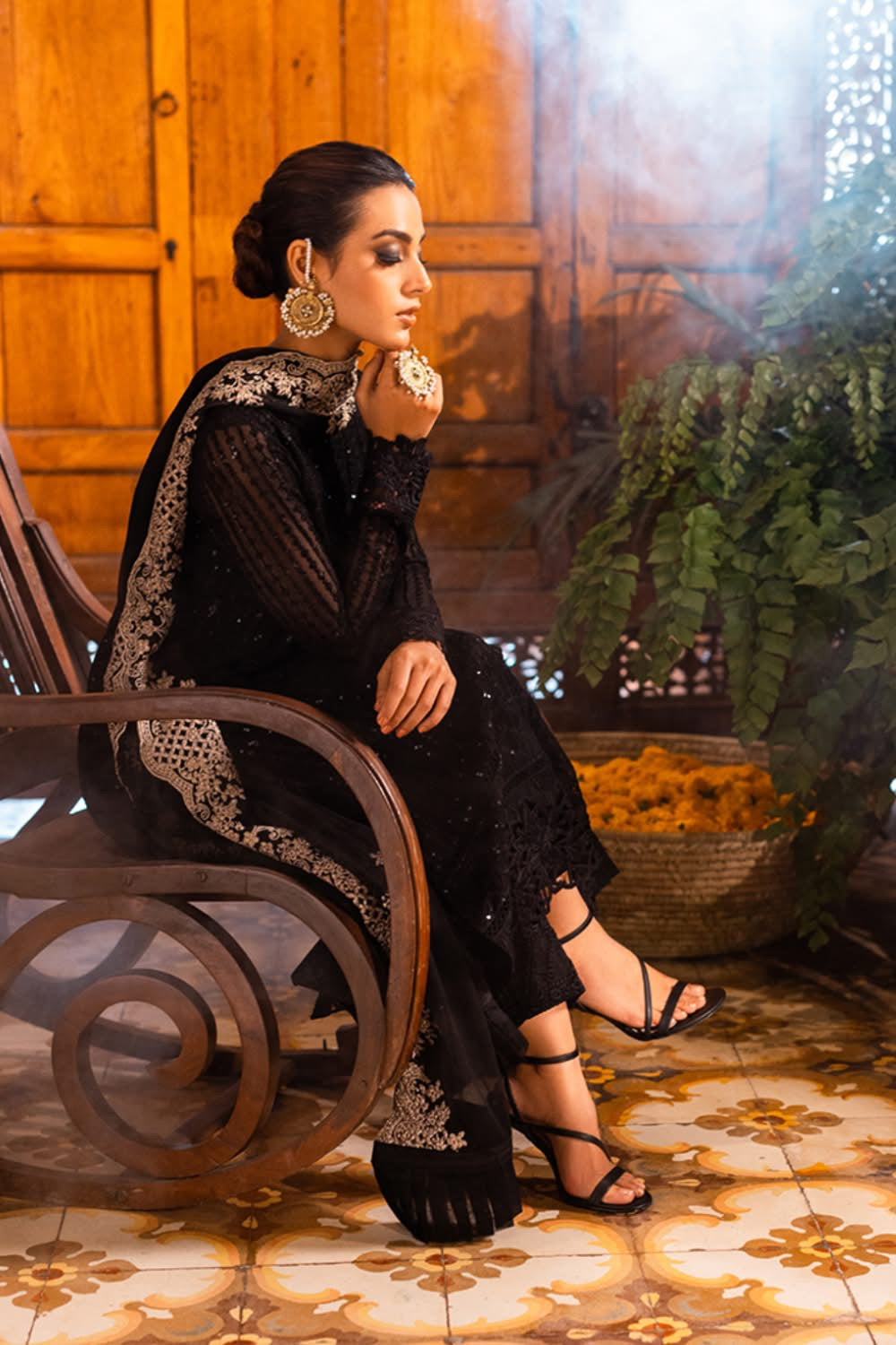 AZURE UNSTITCHED CHIFFON WEDDING AND PARTY WEAR COLLECTION