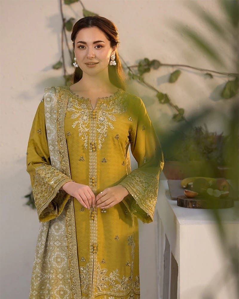 QALAMKAR SUMMER LUXURY COLLECTION WITH MONARK DUPATTA