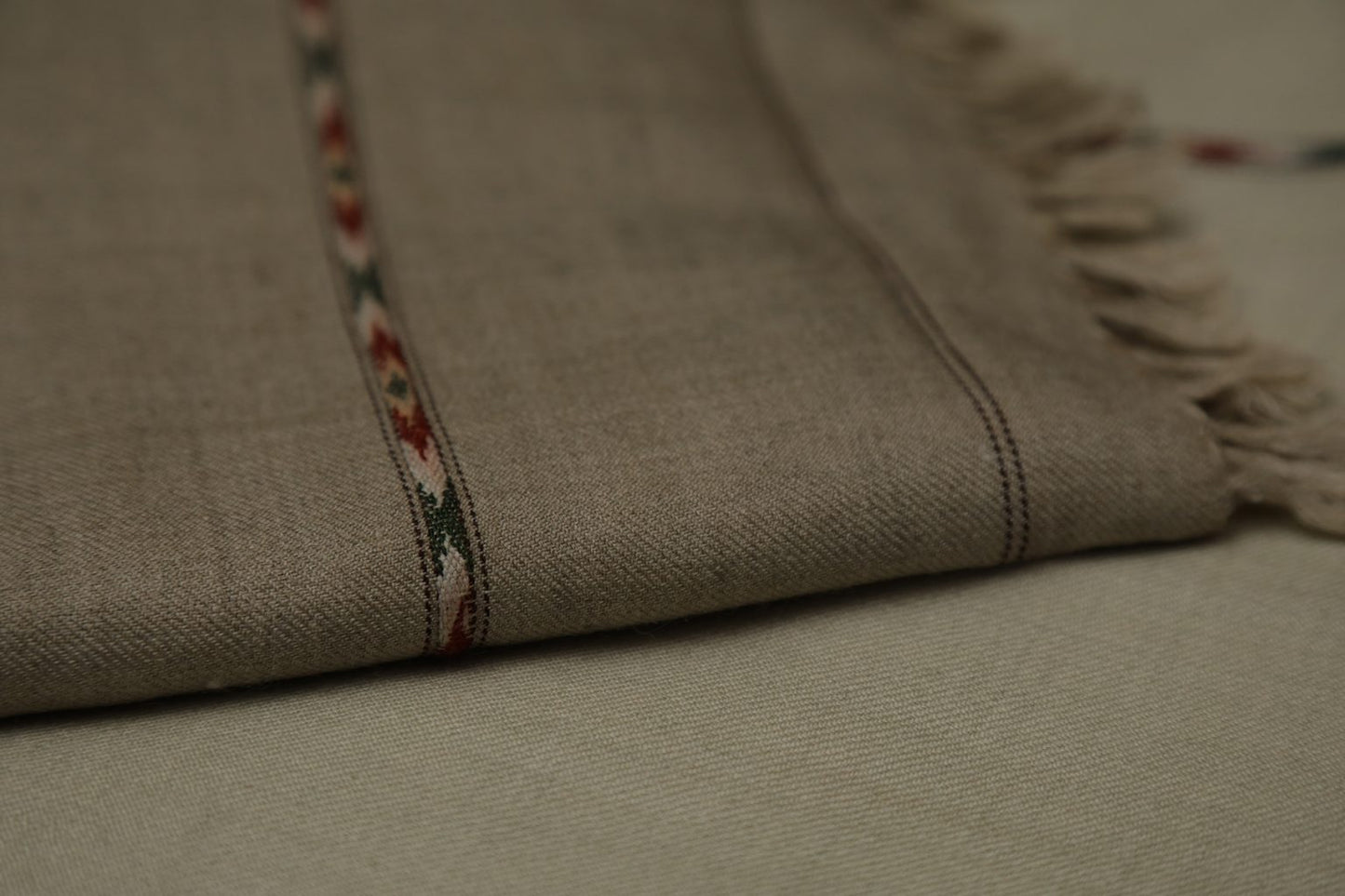 PURE PASHMINA WOOLEN SHAWL FOR MEN LIGHT-WEIGHT