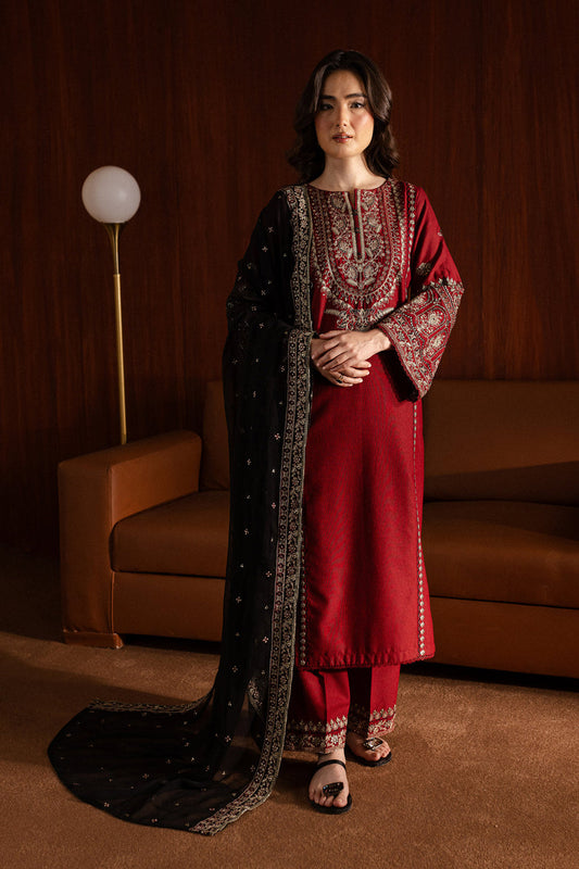BATIK UNSTITCHED WINTER DHANAK 3PC WITH READY TO WEAR DHANAK SHAWL