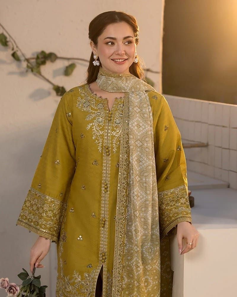 QALAMKAR SUMMER LUXURY COLLECTION WITH MONARK DUPATTA